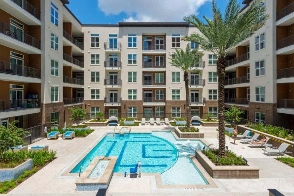 Apto 1 Bed - Kitchen - Free Parking Apartment Houston Bagian luar foto